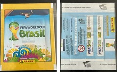 Panini Brazil 2014 World Cup Sealed Sticker Packet Pack ECUADOR – VISA Edition