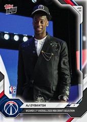 2025-26 NBA Topps NOW Draft – PICK YOUR CARD RC AJ Darryn Calab Cameron PRESALE