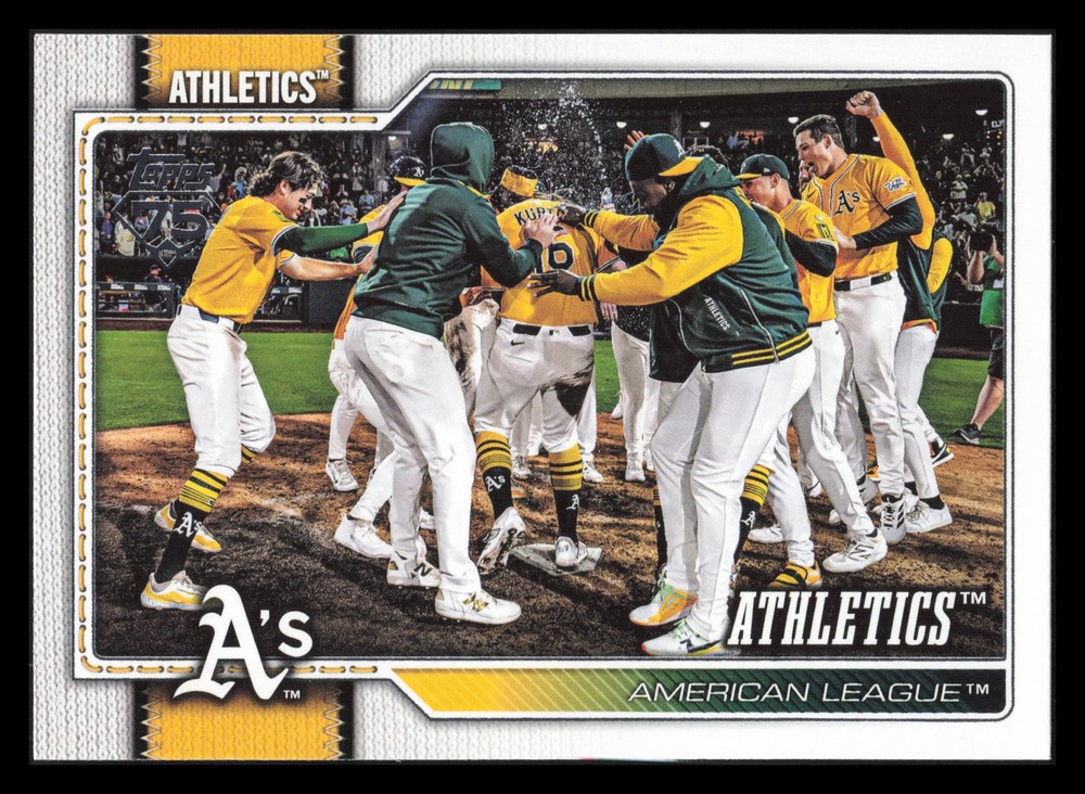 Athletics Team Card 2026 Topps Series 1 #304