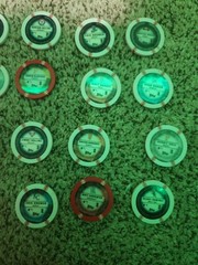 Lot Of 19 Topps Poker Chips MLB Baseball Jeter Posey Scherzer Dodgers Yankees