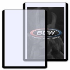 25 BCW Black Border Toploader 3×4 Standard Trading Quality Card Holder Rigid PVC