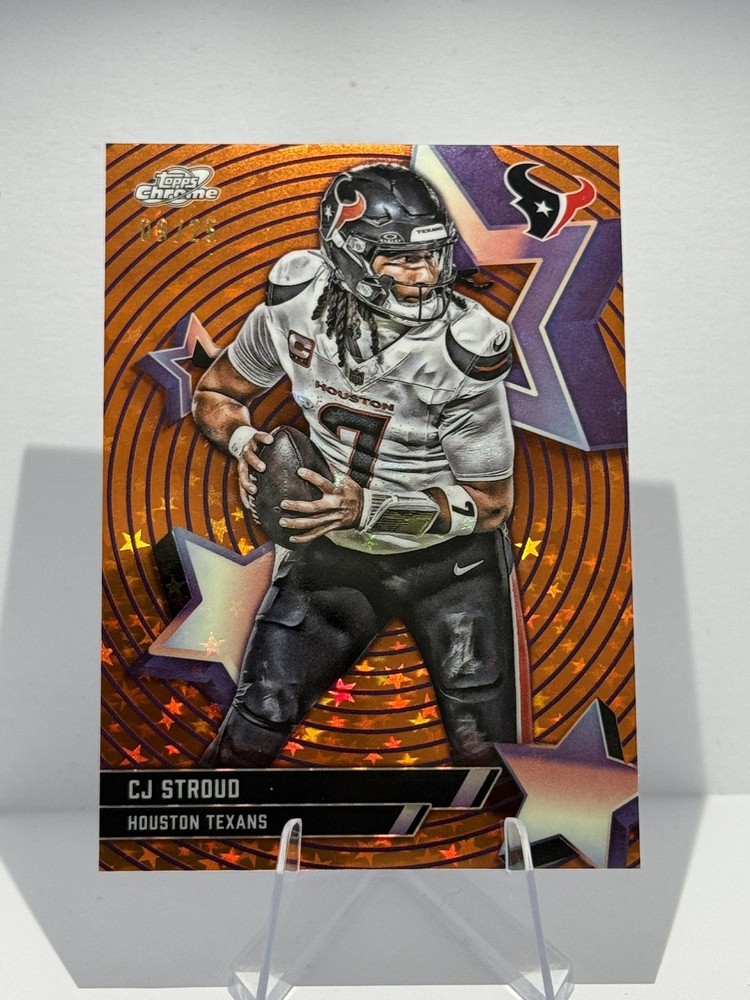 🔥CJ Stroud Topps Cosmic Starfractor! SSP #09/25!🔥