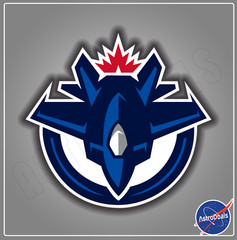 Winnipeg Jets NHL Ice Hockey Logo Sticker Decal *Size: 3″-12″*
