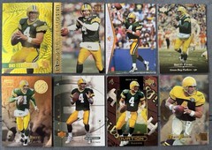 Brett Favre 8 Card Lot 1995 Fleer Metal Gold Blaster SP Zenith Ovation HOF