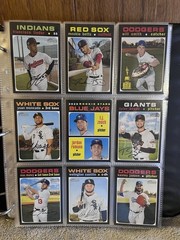 Ultra PRO Baseball 3 Ring Binder WITH 250+ mlb cards 2018-20 topps rookie puig