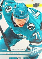 Macklin Celebrini 2025-26 Upper Deck #136 San Jose Sharks