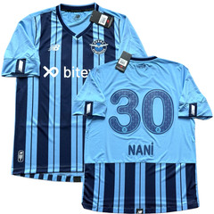 2023/24 Adana Demirspor Home Jersey #30 Nani XL New Balance Turkish Super Lig