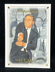 2007 Upper Deck UD Masterpieces Baseball – JOHN F. KENNEDY #47 – FIRST PITCH