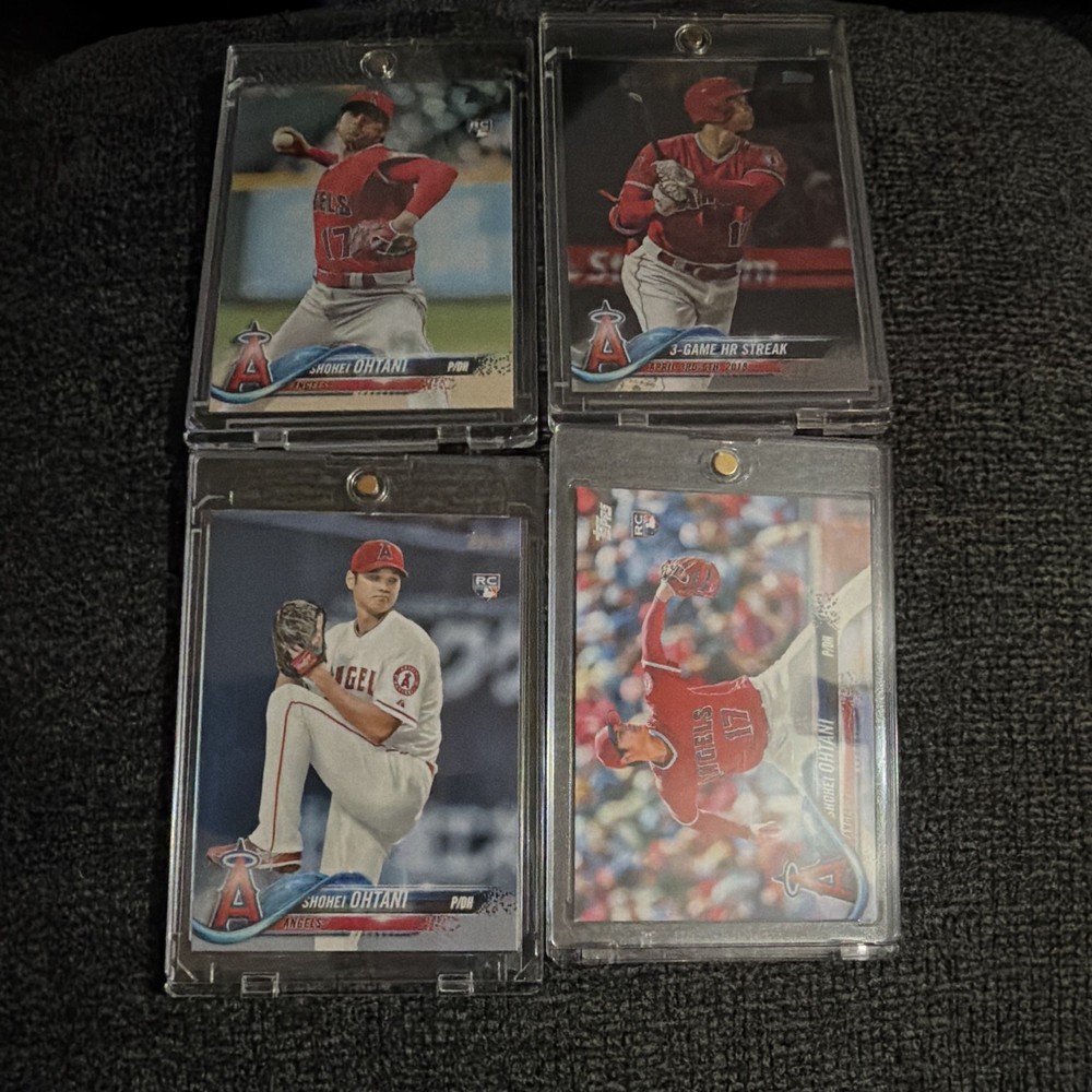 Shohei Ohtani 2018 Topps Rookie Card Lot US1 US189 #700 Complete Set RC
