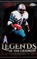 2025 Topps Chrome Earl Campbell Legends of the Gridiron Houston Oilers #LOG-12