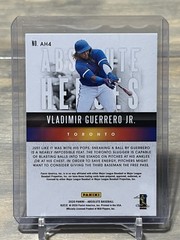 2020 Panini Absolute Vladimir Guerrero Jr. Absolute Heroes Blue Spectrum #AH4