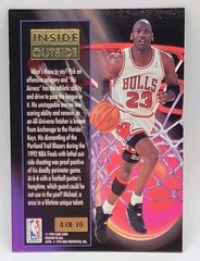1993-94 Fleer Ultra Inside Outside Jordan, Pippen, Olajuwon Complete Set 1-10