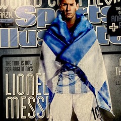 Lionel Messi 1st Sports Illustrated 2014 World Cup Preview Argentina 6.9.14
