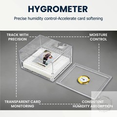 TCG Card Humidor Repair Kit- Trading Card Restoration Tool with Humidity Control