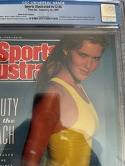RARE 1990 SPORTS ILLUSTRATED SWIMSUIT ISSUE CGC 7.0 #v72 #6 JUDIT MASCO LO P0P