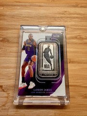 💎 LeBron James NBA LOGO 1oz .999 Silver Bar #14/20 Lakers – Super Rare 🔥