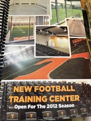 Tennessee Volunteers 2012 Football Record Book Media Guide Over 400 Pages