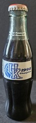 Coca Cola 1998 UK Basketball Champion Bottle Unopened. 8 Fluid Ounces