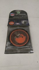New NFL 2Pk Car Coaster Fresh Pine Scent Air Freshener Cleveland Browns