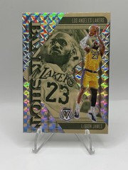 2024-25 Panini Mosaic Bank Shot LeBron James #18 Mosaic Silver Prizm