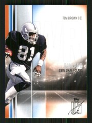 2024 Topps Signature Class Blue and Orange #40 Tim Brown Oakland Raiders 71478