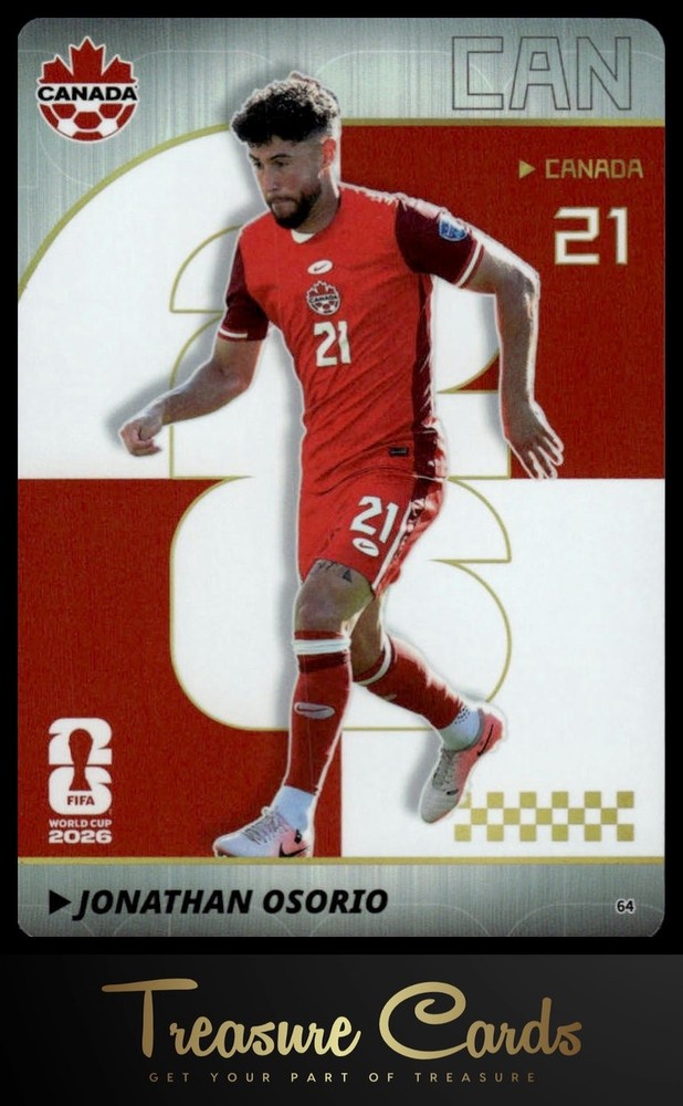 2026 Panini x Kayou FIFA World Cup #64 Jonathan Osorio Thick Silver Prizm #/299
