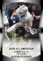 25-Ct Lot Austin Stogner 2019 Leaf US Army All-American Rookies RCs Oklahoma