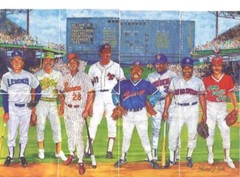 1989-90 Senior League UNSIGNED 10-1/2 x 7-1/2 COMMEMORATIVE PHOTO CARD #1 NM-MT