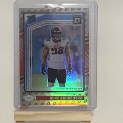 2024 Optic DONRUSS Ruke Orhorhord 287 FOOTBALLS 12/16 Rated Rookie Falcons