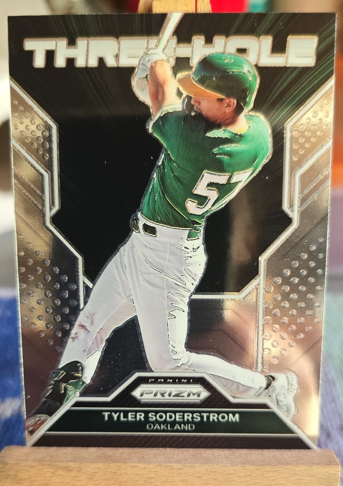 2023 Panini Prizm – Three-Hole Tyler Soderstrom #TH17 (RC)