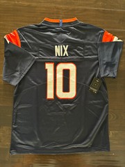 BO NIX #10 DENVER BRONCOS BLUE Men’s On Field Jersey Size XL – NWT