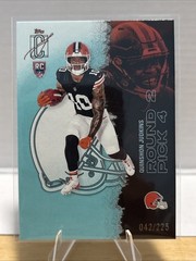 2025 Topps Signature Class Quinshon Judkins Rookie Teal Parallel Card # /225