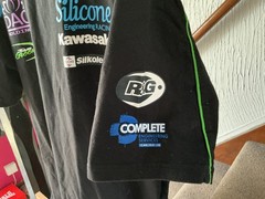 Kawasaki Silicone Engineering Racing Official Team Polo Shirt MotoGP Clinton XL