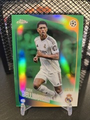 2025-26 Topps Chrome Uefa UCC Jude Bellingham /99. True Green