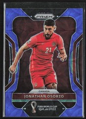 Jonathan Osorio 2022 Panini Prizm FIFA World Cup Qatar Blue Choice /135 #50