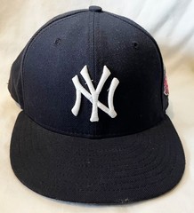 VTG New York Yankees 100th Anniversary New Era 59FIFTY Fitted Hat Cap 6 3/4