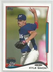 Kyle Simon Philadelphia 2014 Topps Pro Debut Minor League