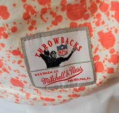 Mens Mitchell & Ness Cincinnati Bengals NFL Football Sublimated Logo Print Shirt