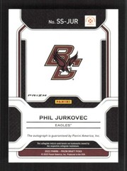 Phil Jurkovec 2023 Chronicles Draft Picks 2022 Silver Auto #SS-PJU
