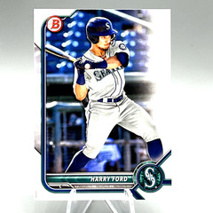 2022 Bowman Draft #BD-137 Harry Ford Seattle Mariners MLB pre-rookie