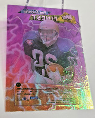 1995 Topps Finest Fan Favorite Barry Sanders Finest Acetate #FF15 Lions HOF N/M