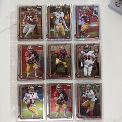 2025 Topps Chrome – 16 Mixed Selection Of 49ers