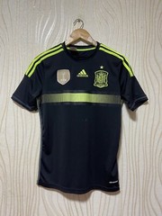 SPAIN 2014 2015 AWAY FOOTBALL SHIRT SOCCER JERSEY ADIDAS G85347 sz XL YOUTH