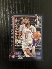 Isaiah Joe 2025-26 Topps #121 Black /68 Oklahoma City Thunder