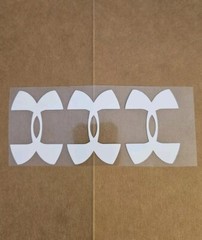 Under Armour 3 Decals Iron On Decals / FREE SHIPPING in the US DIY