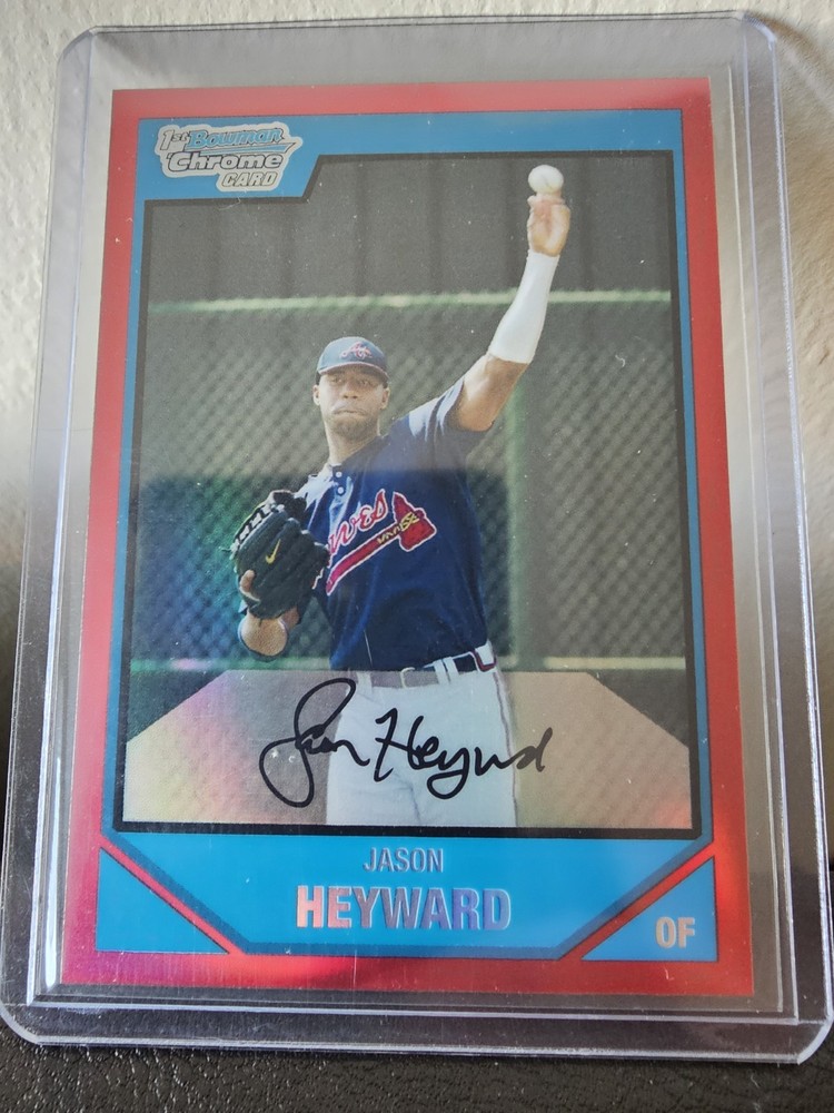JASON HEYWARD 1st Bowman 10 Card Lot Red Orange Gold /5 /25 /50 Refractor Cubs