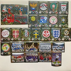 2018 FIFA WORLD CUP Russia Panini STICKERS – FOILED
