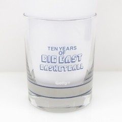 Georgetown Vintage 1989 Getty 10 years of Big East Basketball 10oz Tumbler Glass