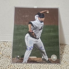 Pedro Feliciano Signed Autographed 8×10 Photo (New York Mets)