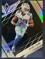 2022 Panini Phoenix CeeDee Lamb Black 10/10 Cowboys